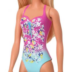 Barbie Stranddocka med baddräkt