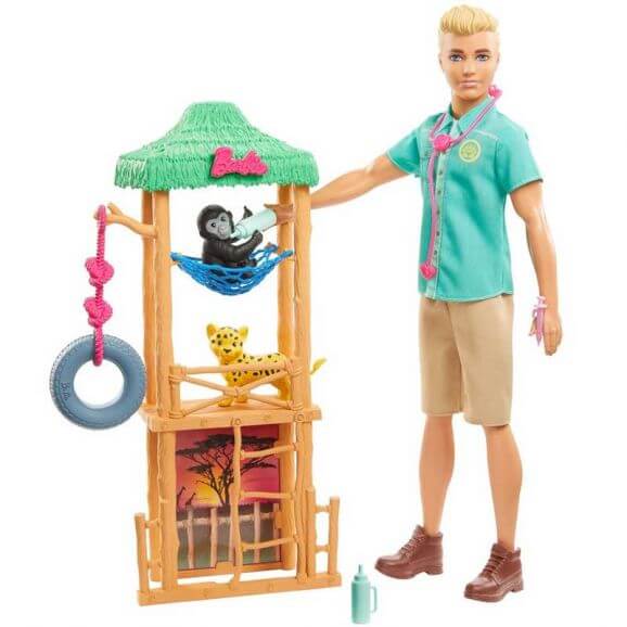 Barbie Ken Hundtränare Lekset