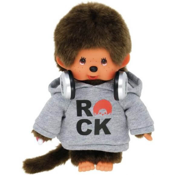 Monchhichi Rock Hoodie Boy with Headset 20 cm