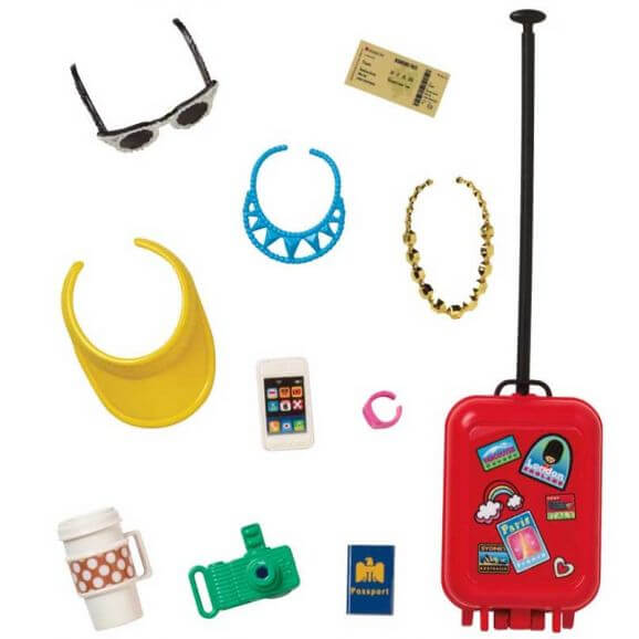 Barbie reskit med väska