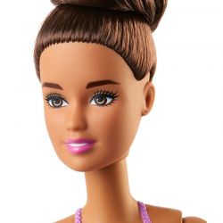 Barbie Ballerina Brunette med lila kjol