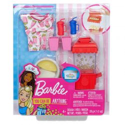 Barbie Lekset popcorn tillbehör