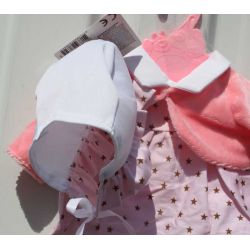 Baby Rose Dockkläder med stjärnor till dockor 40-45 cm
