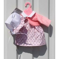 Baby Rose Dockkläder med stjärnor till dockor 40-45 cm