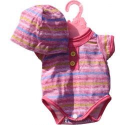 Baby Rose Dockkläder Randig till dockor 40-45 cm