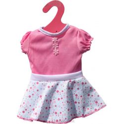 Baby Rose Blå Dockklänning till dockor 40-45 cm