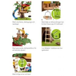 Schleich Äventyrsträdkoja 42408