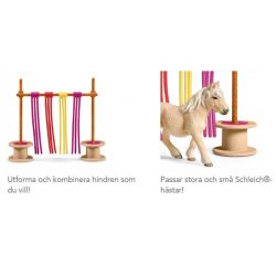 Schleich Pony Curtain Obstacle 42484