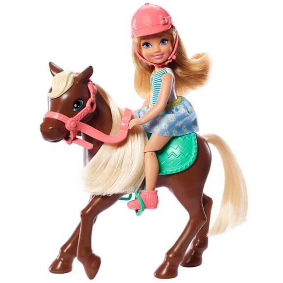 Barbie Chelsea och Ponny