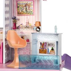 Barbie Dream House Drömhus Dockskåp med Rutschkana GNH53