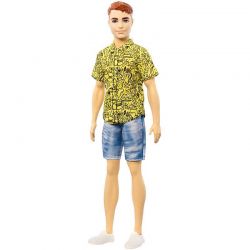 Barbie Ken Fashionistas Docka med jeans shorts