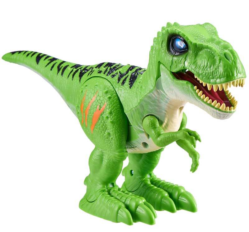 Läs mer om Dinosaurie T-Rex Grön Zuru Robo Alive Dino Interaktiv