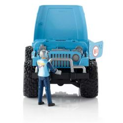 Bruder Jeep Crioss Country Racer med Figur 02541Bruder Jeep Cross Country Racer