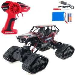 Radiostyrd bil Climber Crawler 4WD Röd Amewi