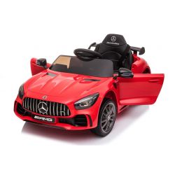 Elbil till barn Mercedes GTR AMG Röd