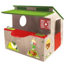Lekstuga Garden House XL med staket