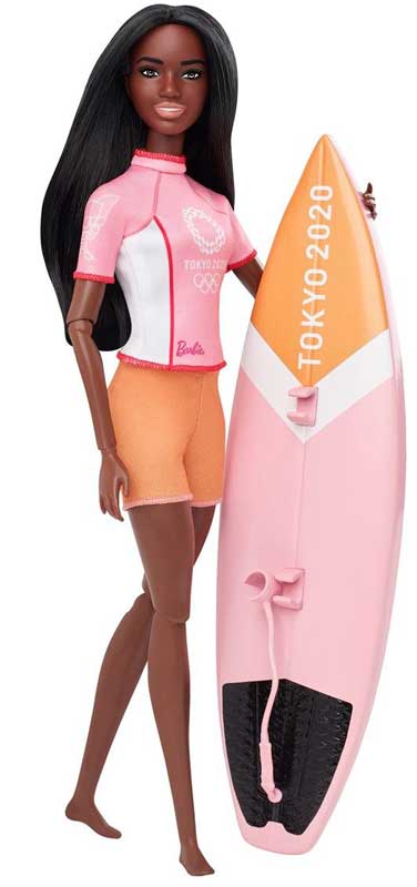 Barbie Olympics Surfing Docka GJL76