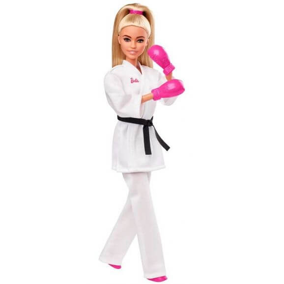 Barbie Olympics Karate Docka