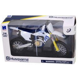 Motorcross Husqvarna FC450 Lekaksmotorcykel 1:12