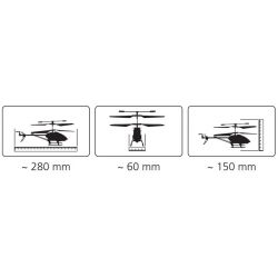 Radiostyrd helikopter Floater Heli Altitude 2,4GHz 3,5 Channel