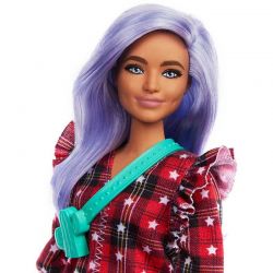 Barbie Fashionistas Docka Plaid Dress
