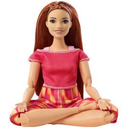 Barbie Made To Move Curvy Long Straight Red Hair