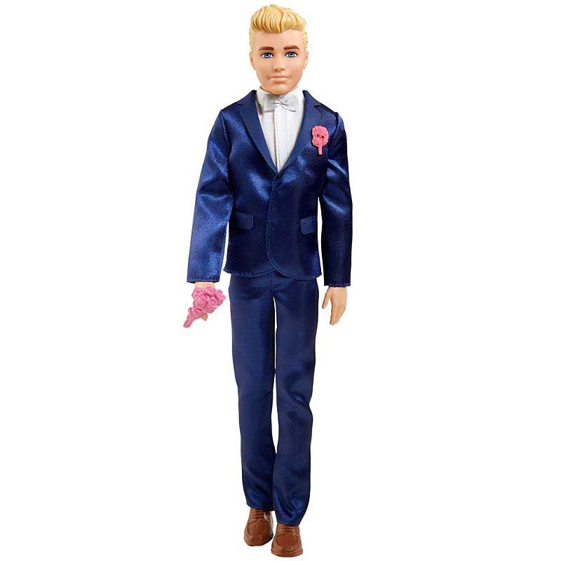 Läs mer om Ken Docka Brudgum Barbie GTF36
