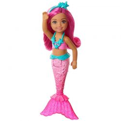 Barbie Chelsea Mermaid Dreamtopia with pink Hair and tail