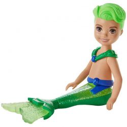 Barbie Chelsea Merboy Doll Dreamtopia Green