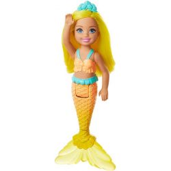 Barbie Chelsea Merboy Doll Dreamtopia Green