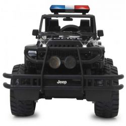 Radiostyrd Polisbil Jeep Wrangler Jamara 1:12 2,4 Ghz
