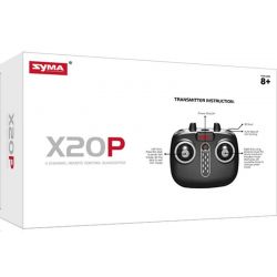 Radiostyrd Drönare Syma XP20 med hovering 2,4 Ghz Svart