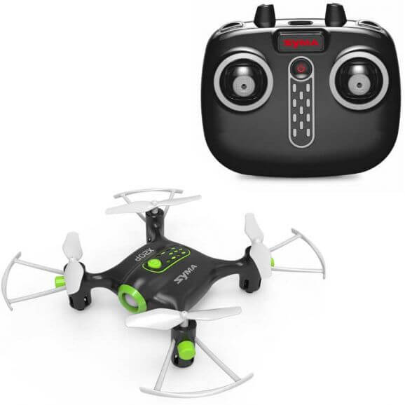 Radiostyrd Drönare Syma XP20 med hovering 2,4 Ghz Svart