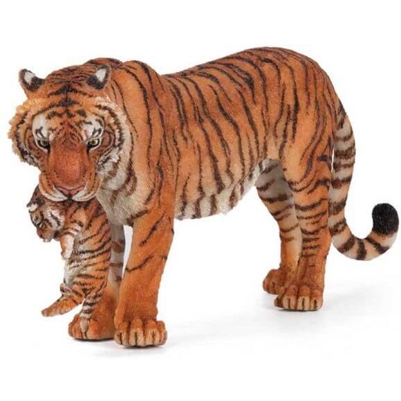 Papo Tiger med unge