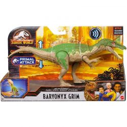 Jurassic World Baryonyx Grim Dinosaurie Primal Attack 34 cm