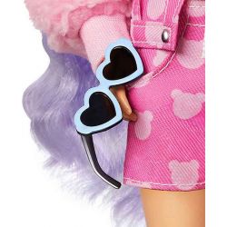 Barbie Extra Teddy Bear Jacket & Shorts with Pet