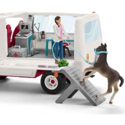 Schleich Veterinärsbesök på stallet