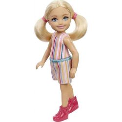 Barbie Chelsea Club med rött hår och Sloth Graphic and Skirt