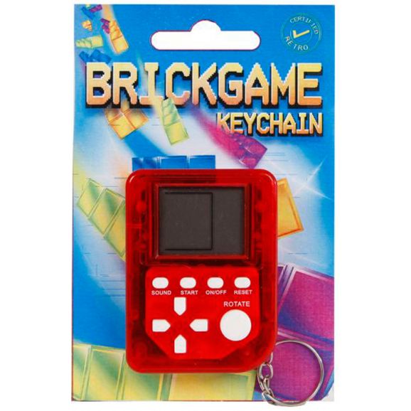 Tetris Game mini brickgame nyckelring