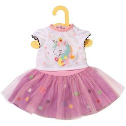 Dolly Moda Enhörning Tröja och Tyllkjol 39-46 cm