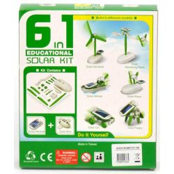 Solarkit byggsats leksak 6 in 1 till barn