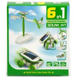 Solarkit byggsats leksak 6 in 1