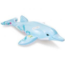 Delfin Badmadrass Intex för barnens lek i vattnet