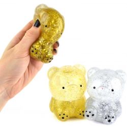 Klämnalle glitter klämleksak Fidget