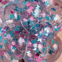 Squishy Glitter Confetti klämboll