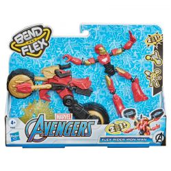 Iron Man Rider Figur Bend And Flex Marvel Avengers
