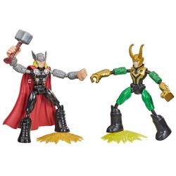 Thor vs. Loki Figurer Bend and Flex Marvel Avengers