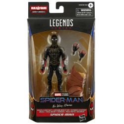 Spiderman Black & Gold Suit Figur Marvel legends