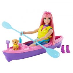 Barbiedocka Camping Daisy Playset Kajak