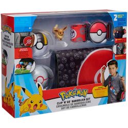 Pokemon Eevee Clip N Go Bandolier Set
